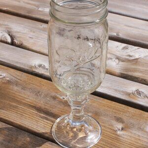 Ball Mason Jar Wine Glass Rednek Wine Glass
